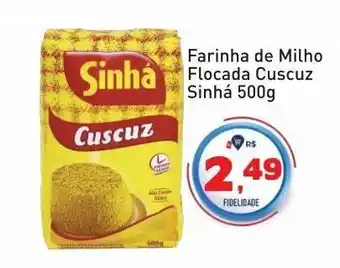 Tonin Superatacado Farinha de milho flocada sinhá 500g oferta