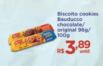 Biscoito cookies bauducco