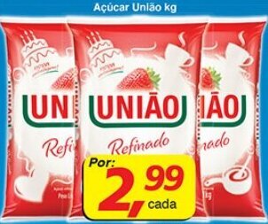 Supermercados Guanabara Acucar Unlao 1kg oferta