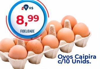 Tonin Superatacado Ovos caipira c/10un oferta