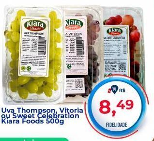 Tonin Superatacado Uva thompson kiara foods 500g oferta