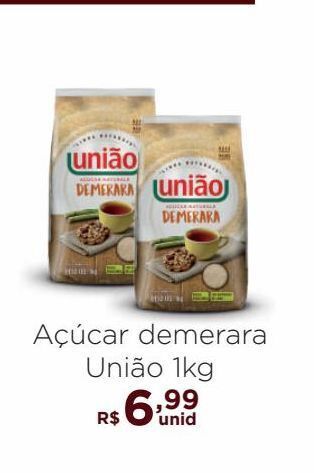 Açúcar demerara união 1kg
