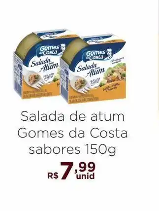 Salada de atum gomes da costa sabores 150g
