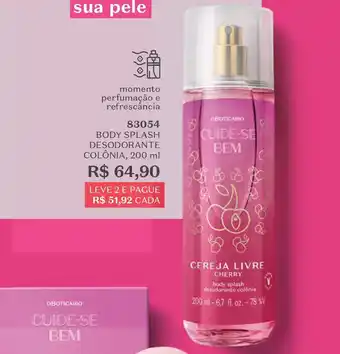 O Boticário Body splash oferta