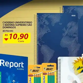 Assaí Atacadista Caderno universitário oferta