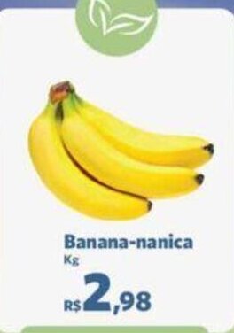 Sam's Club Banana Nanica 1kg oferta