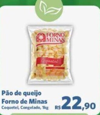 Sam's Club Pão de Queijo Forno de Minas 1kg oferta
