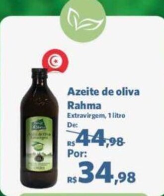 Sam's Club Azeite de Oliva Rahma 1kg oferta