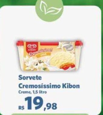 Sam's Club Sorvete Cremosissimo Kibon 1.5L oferta
