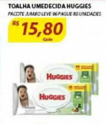 Assaí Atacadista Toalha Umedecida Huggies oferta