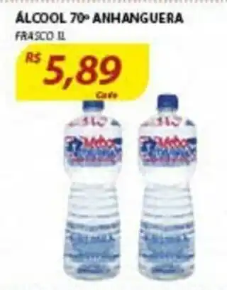 Alcool 70 Anhanguera 1L