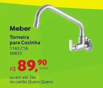 Quero Quero Meber Torneira para Cozinha oferta