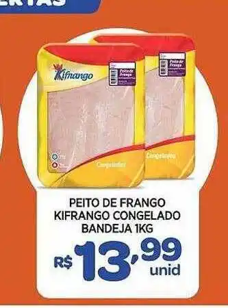 Carone Peito de frango kifrango congelado bandeja oferta