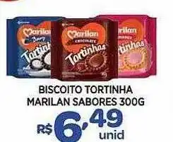 Biscoito tortinha marilan