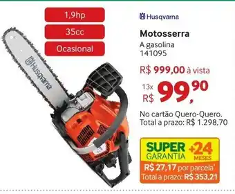 Motoserra 1.9hp