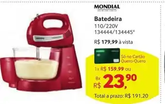 Quero Quero Mondial Batadeira oferta
