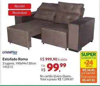 Cristalflex Estofado Roma