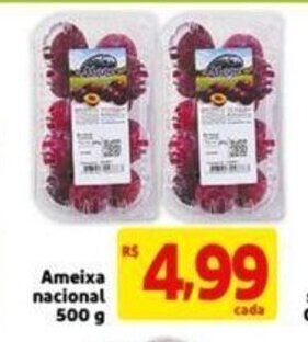 Extra Supermercado Ameixa Nacional 500g oferta
