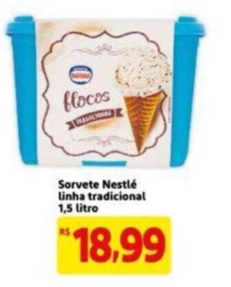 Extra Supermercado Sorvete Nestlé linha Tradicional 1.5L oferta