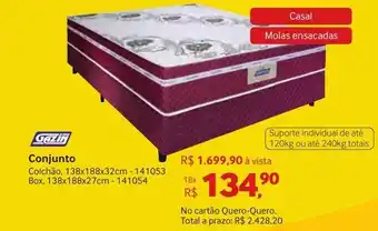 Quero Quero Conjunto oferta