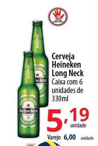 Akki Atacadista Cerveja heineken long neck oferta