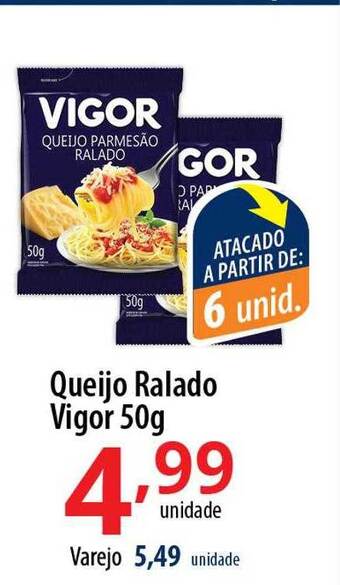 Akki Atacadista Queijo ralado vigor oferta