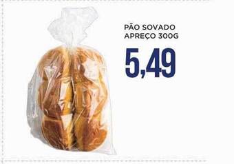 Pão sovado apreço