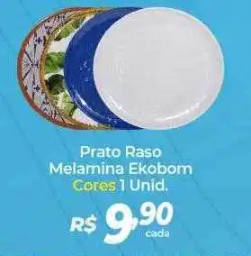 Atakarejo Prato raso melamina ekobom core 1 unid. oferta