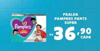 Bahamas Supermercados Fralda pampers pants super oferta
