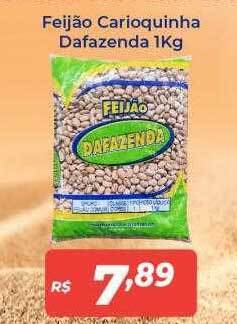 Atakarejo Feijão carioquinha dafazenda 1kg oferta