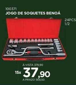 Benoit Jogo de soquetes benoá oferta
