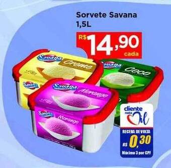 Sorvete savana
