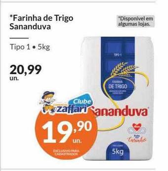 Zaffari Farinha de trigo sananduva oferta