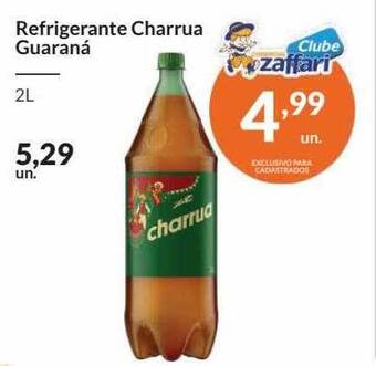 Zaffari Refrigerante charrua guaraná oferta