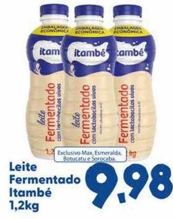 Confiança Supermercados Leite fermentado itambé oferta