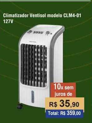 Climatizador ventisol modelo clm4-01 127v