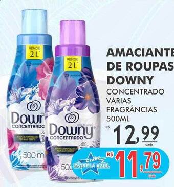 Supermercado Estrela Azul Amaciante de roupas downy oferta