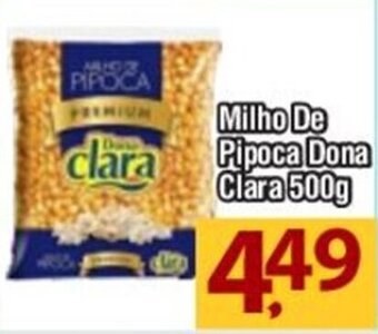 Milho de Pipoca Dona Clara 500g