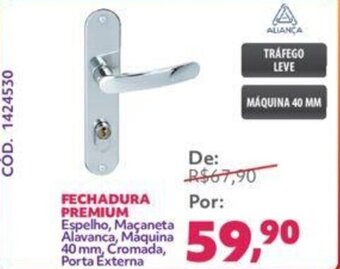 Telhanorte Fechadura Premium oferta
