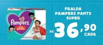 Bahamas Supermercados Fralda Pampers Pants Super oferta