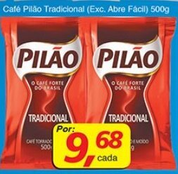 Supermercados Guanabara Cafe Pilao 500g oferta