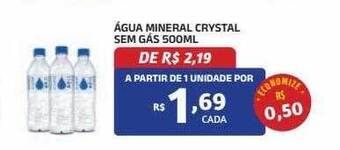 Bahamas Mix Água mineral crystal sem gás oferta