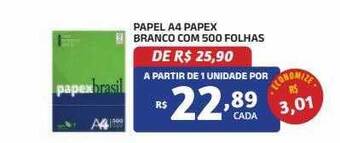 Bahamas Mix Papel a4 papex branco com 500 folhas oferta