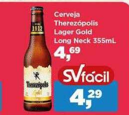 Supermercados São Vicente Cerveja therezópolis lager gold long neck oferta