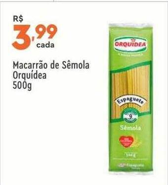 Supper Rissul Macarrão de sêmola orquídea oferta