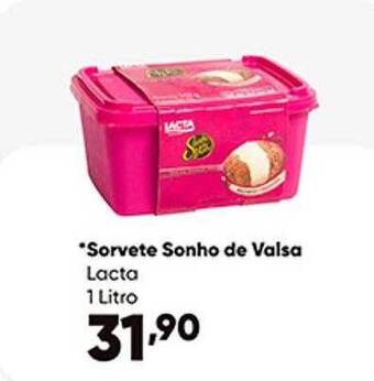 Zaffari Sorvete sonho de valsa lacta oferta