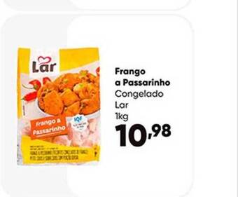 Zaffari Frango a passarinho congelado lar oferta