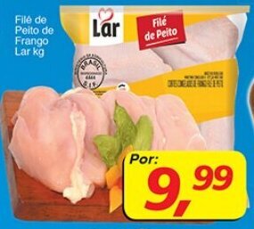 Supermercados Guanabara File de Peito de Frango Lar 1kg oferta