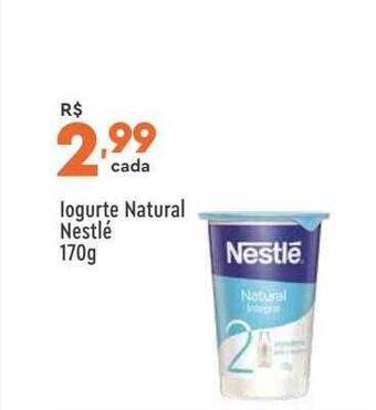 Supper Rissul Iogurte natural nestlé oferta