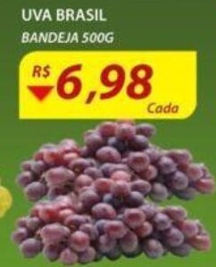 Uva brasil bandeja 500g